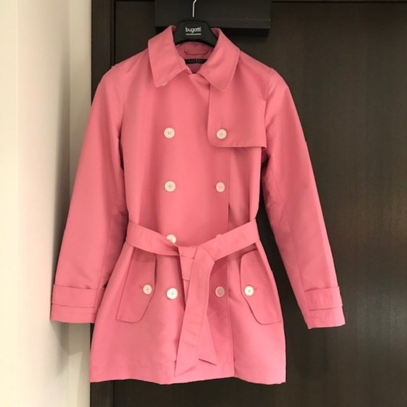 Ralph Lauren, Pink, Spring Rain Coat, Large, HOST PICK - Picture 1 of 8